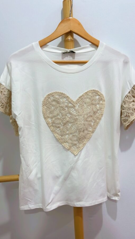 Camiseta corazón