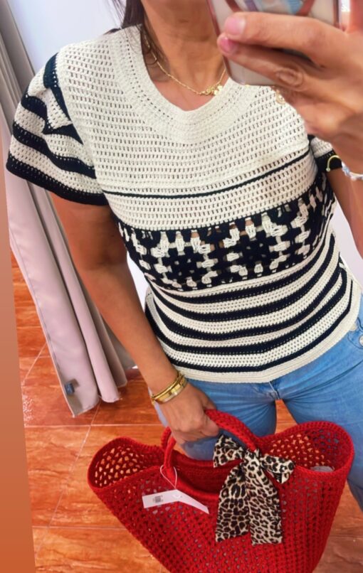Camisa Crochet Nicaragua