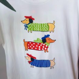 Camiseta 3 salchichas