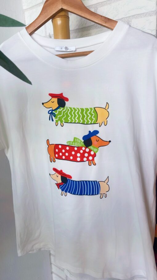 Camiseta 3 salchichas
