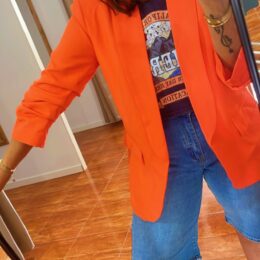 Blazer Marina naranja
