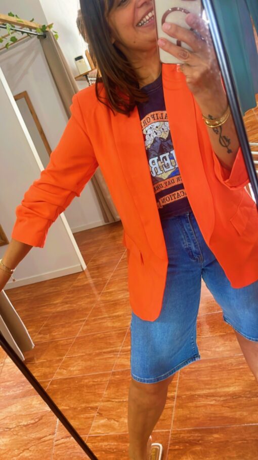 Blazer Marina naranja