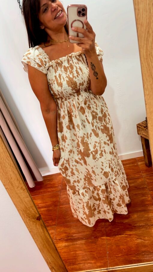 Vestido Almería beige - Imagen 2