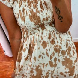 Vestido Almería beige
