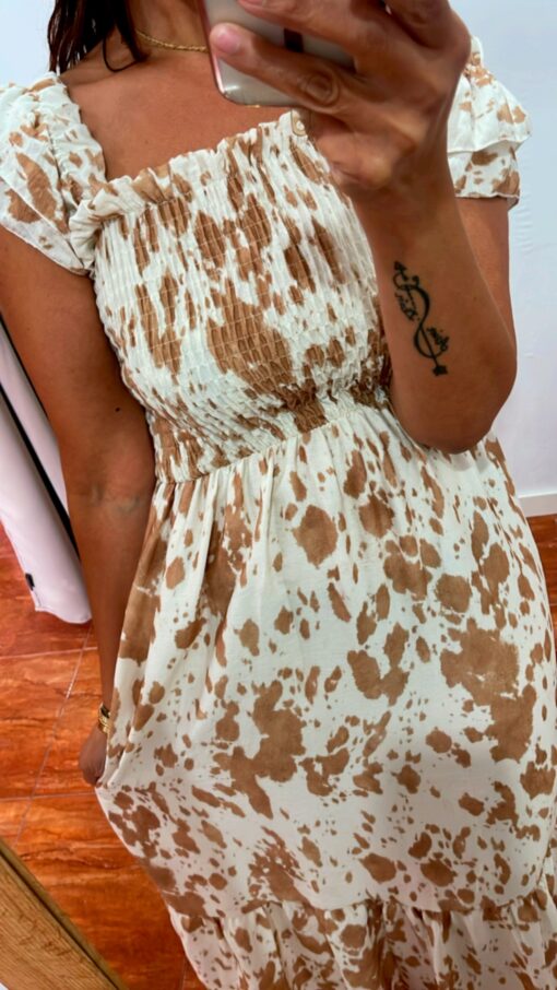 Vestido Almería beige