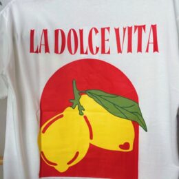 Camiseta la dolce vita