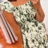 Vestido Almería verde - Imagen 2