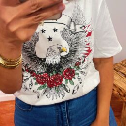 Camiseta Paris blanca