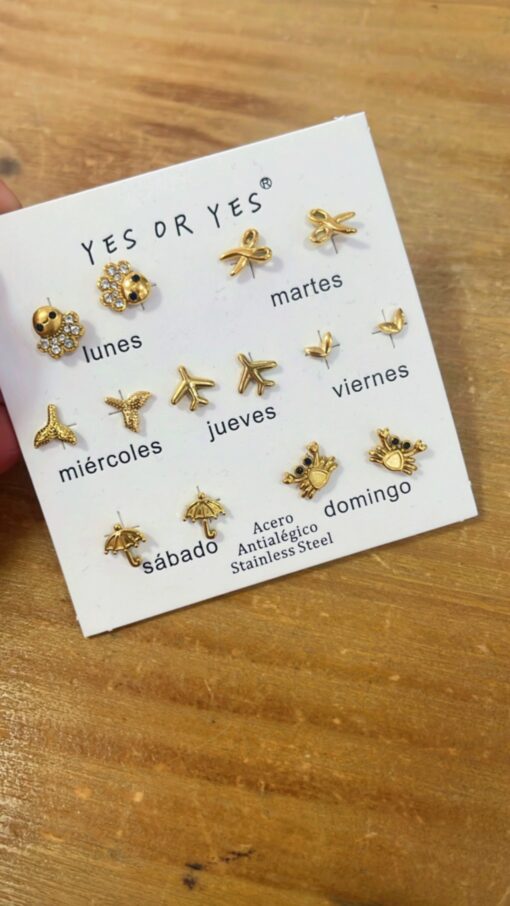 Pack pendientes