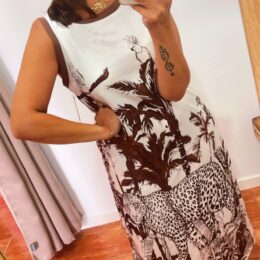 Vestido Eli Marrón