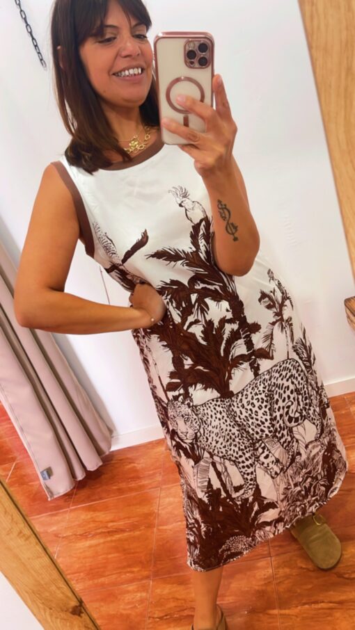 Vestido Eli Marrón