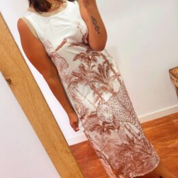Vestido Eli Beige