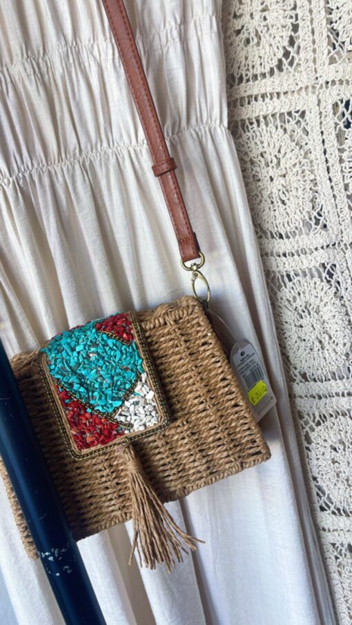 Bolso piedras India