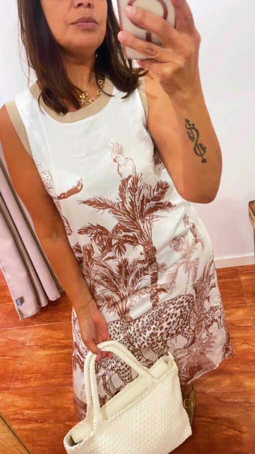 Vestido Eli Beige - Imagen 2