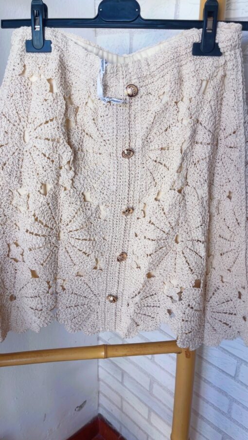 Falda Florencia beige