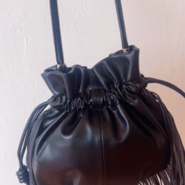Bolso Flecos negro