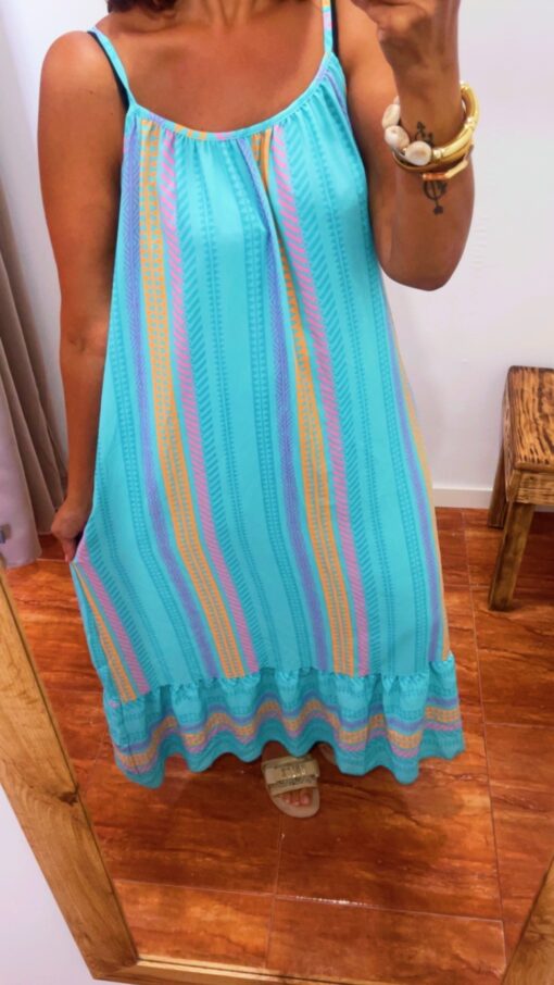 Vestido Menorca azul