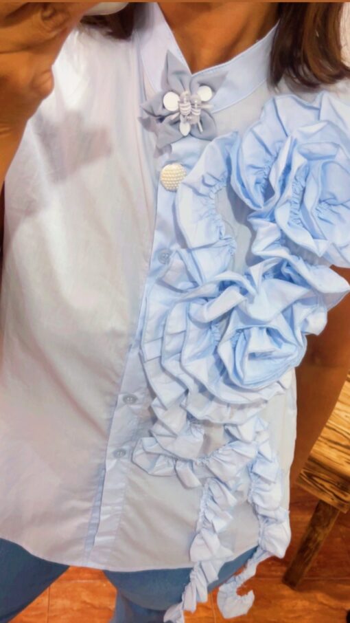Camisa Karen azul
