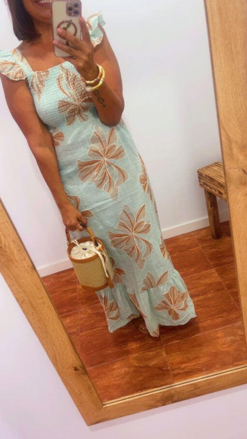 Vestido Anabel verde