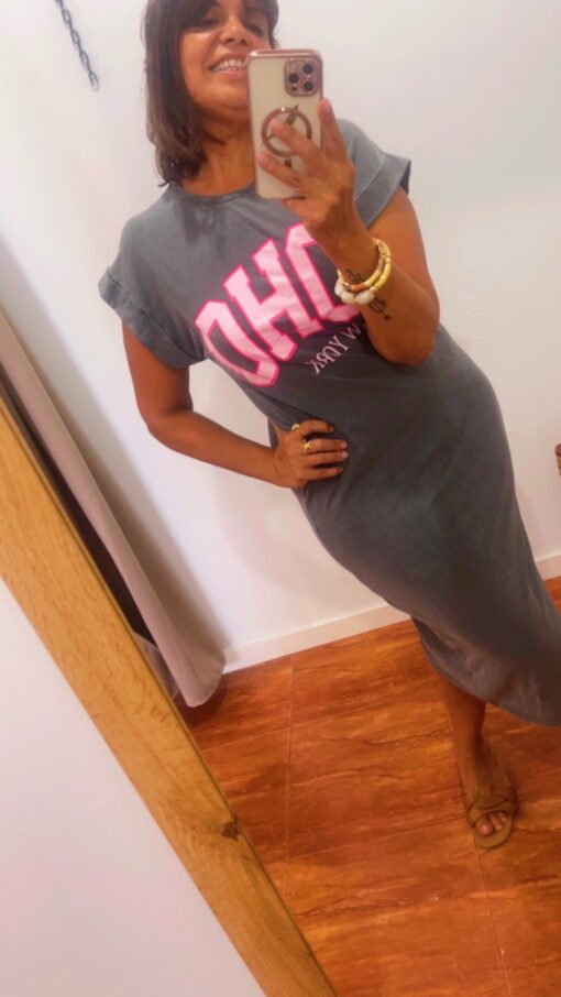Vestido SOHO gris