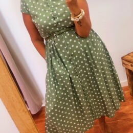Vestido Rocío verde