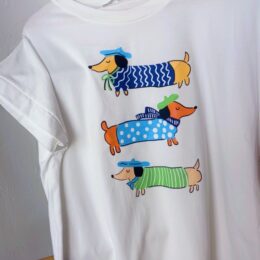 Camiseta Dog Azul