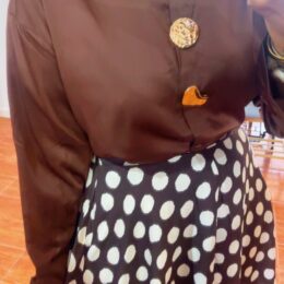 Camisa Atenea chocolate