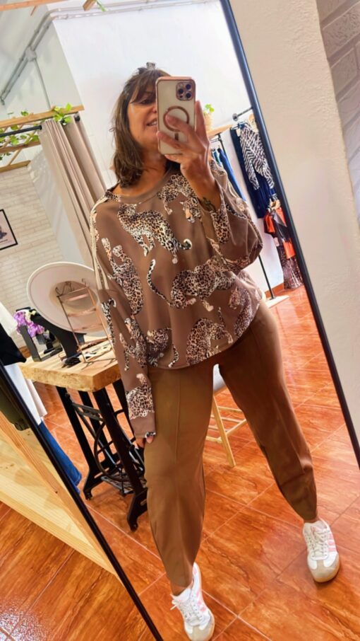 Conjunto Romina chocolate - Imagen 2