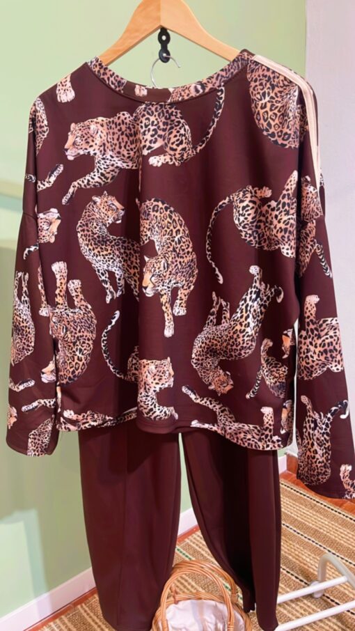 Conjunto Romina chocolate